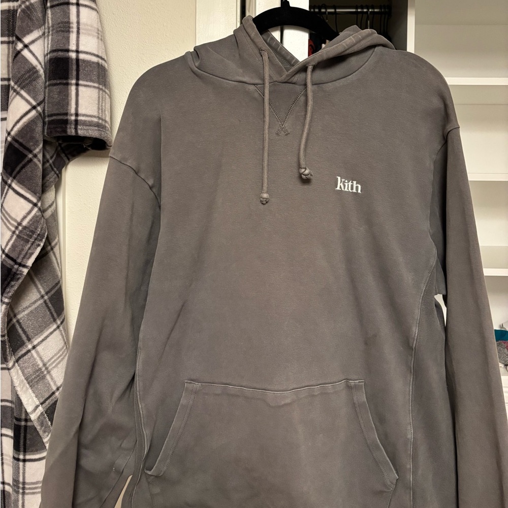 Kith Charcoal Hoodie for Men